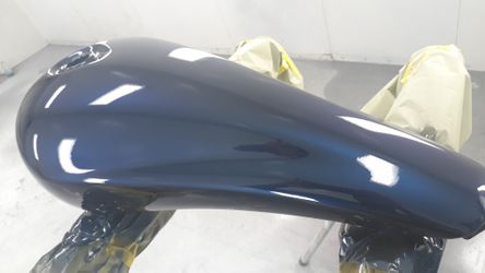 Motorcycle parts paint