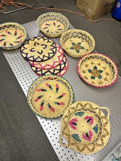 Handwoven Kitchen Decor Baskets