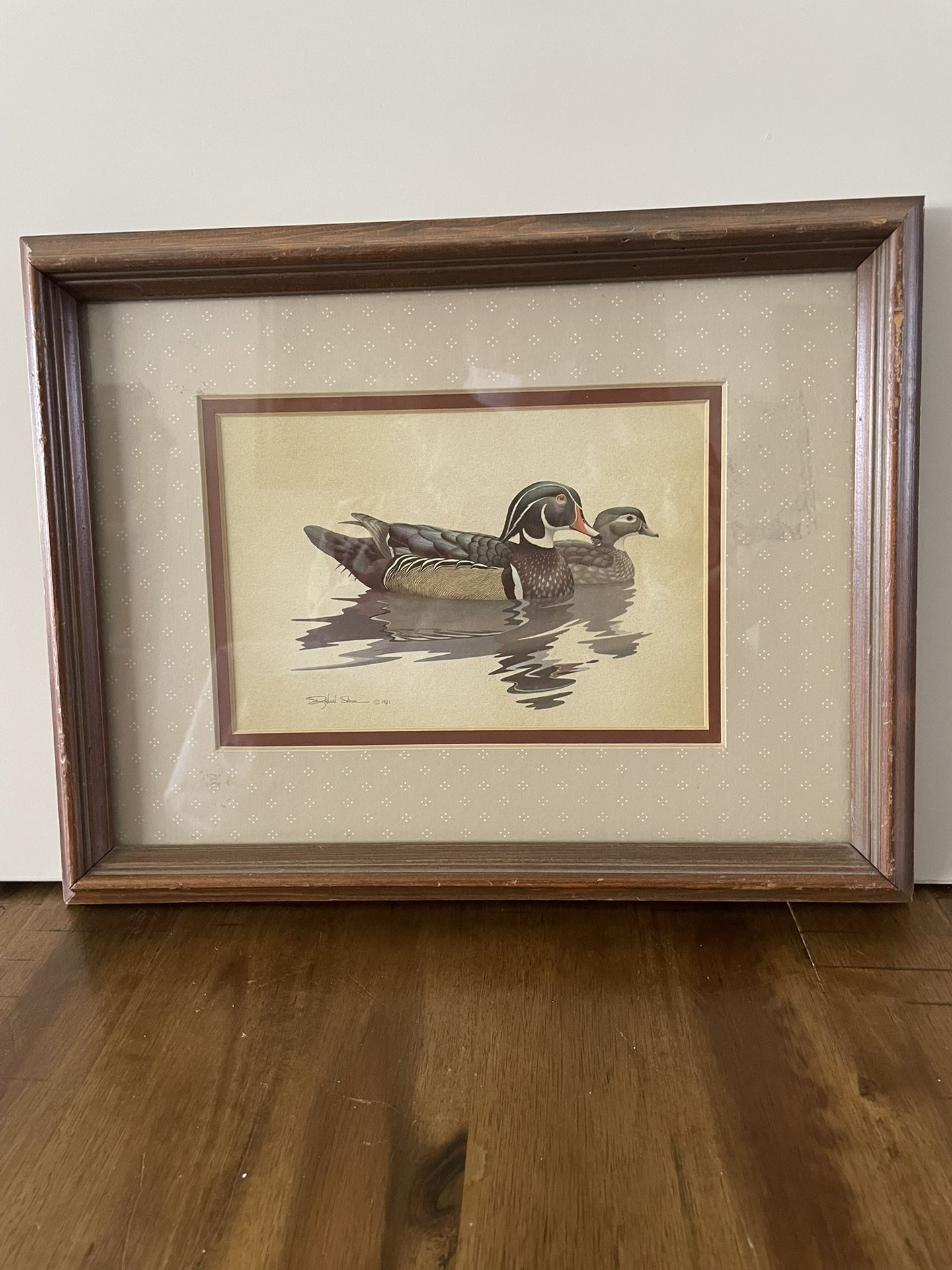 Richard Sloan Duck Print