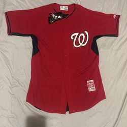 NWT Bryce Harper Washington Nationals 2013 Majestic CoolBase Jersey (Size 44)