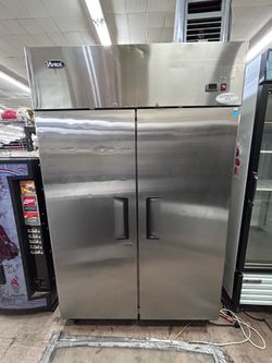 SALE Atosa 52" Commercial Reach-In Refrigerator | 2 Door Stainless Steel Cooler MBF8005
