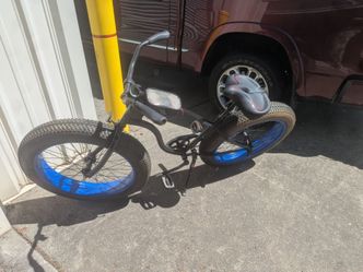 Fat tire bike