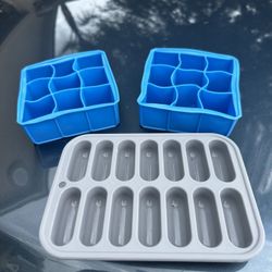 Silicone Ice Cube Molds 