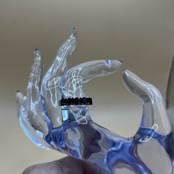 Beautiful Deep Red Garnet Ring 