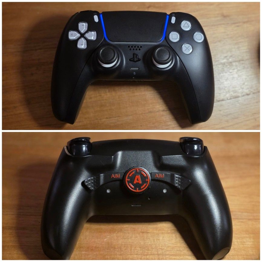 AimController Pro Custom PS5 + PC Controller - Hall Effect, paddles, & Clicky Buttons!