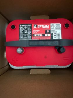 NEW OPTIMA RED TOP BATTERY
