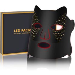 Brand New Unopened   Red Light Therapy for Face, 4 Colors LED Red Light Therapy Silicone Mask 660nm & 850nm Wavelength for Home Use