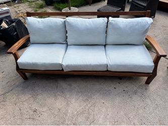 FIFTH& SHORE Porch or patio bench CEDAR WOOD