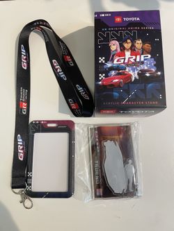Toyota GRIP Acrylic Character Stand