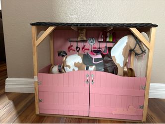Horse and stable