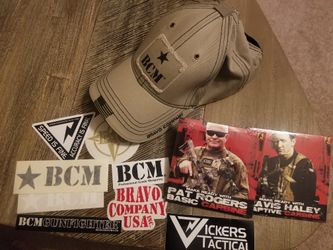 BCM Bravo Company Items - Hat, Posters, Stickers, DVD