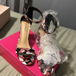 Floral Heels 