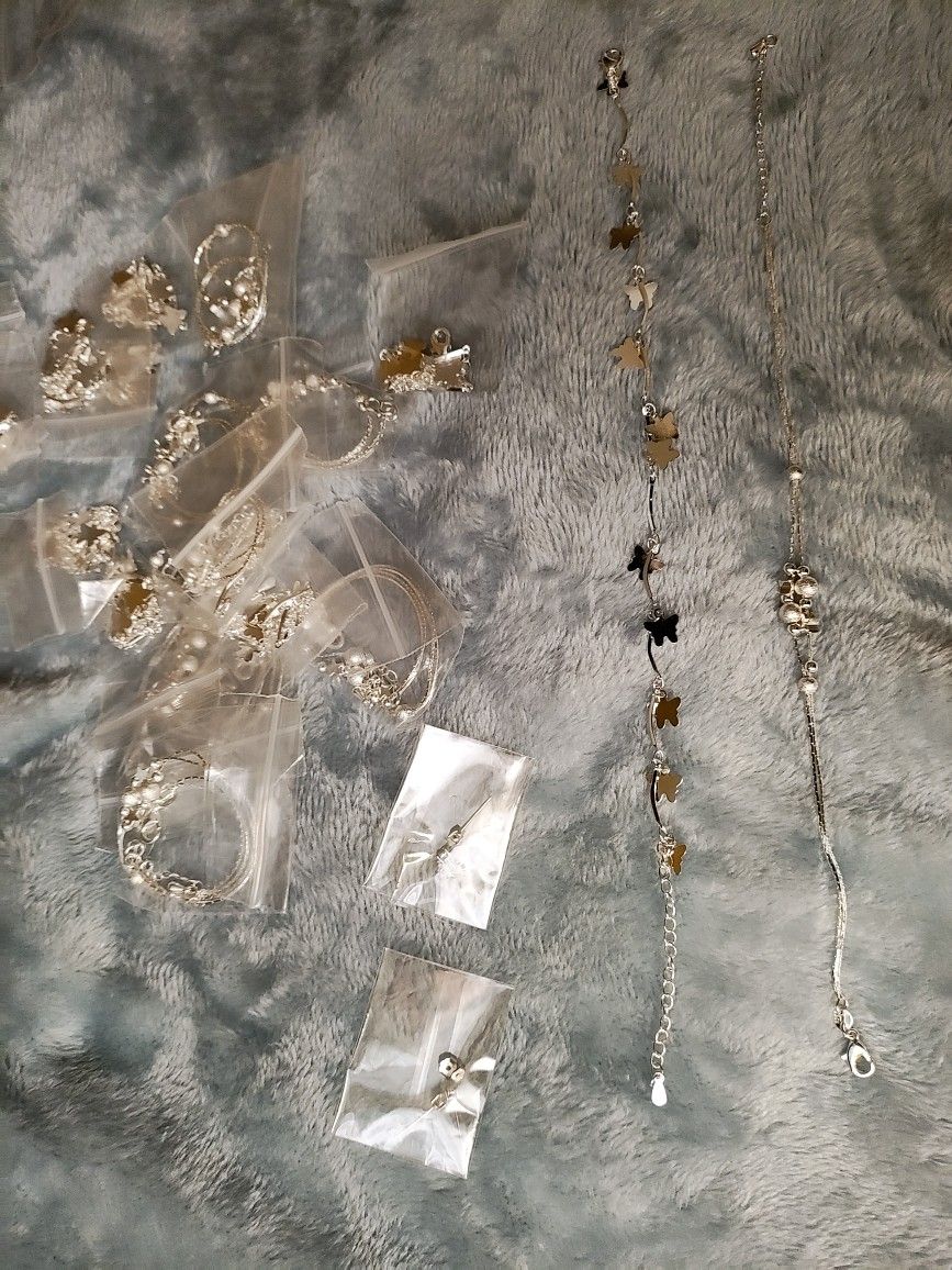 Sterling Silver Anklets