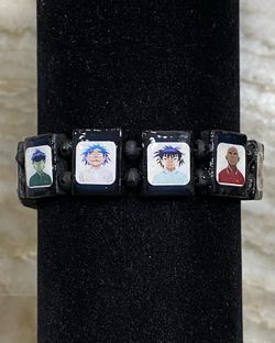 2 Gorillaz Band Jewelry Friendship Bracelet Stocking Stuffer Gift 