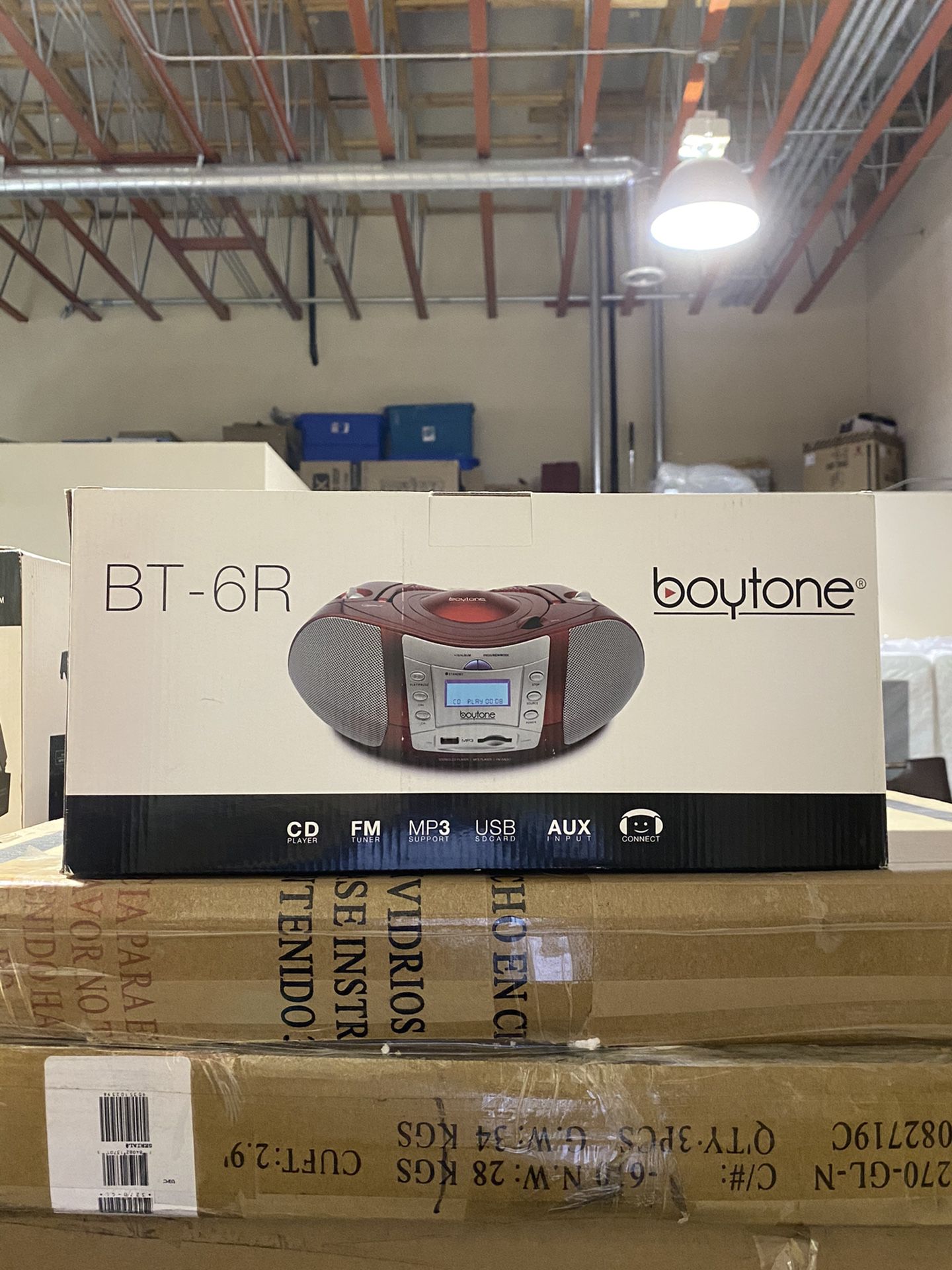 Boytone Stereo Speaker System Brand New but Open Box Displayed