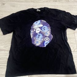 bape big ape head tee size large
