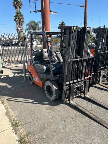 Toyota 5k Forklift **Quad Mast**
