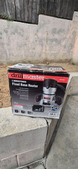 Fixed base router drill