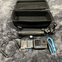 GoPro Hero 10 Bundle (Extendable Tripod And Extra Battery)