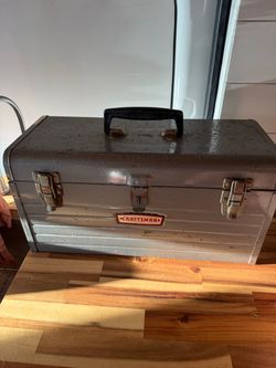 vintage craftsman tool box