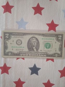 US $2 Bill Series 2017A