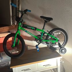 HARO 16 inch Boys BMX with training wheels 