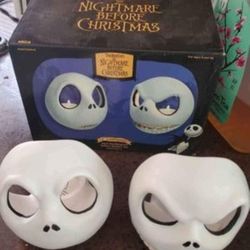 Tin Burton candle Holders