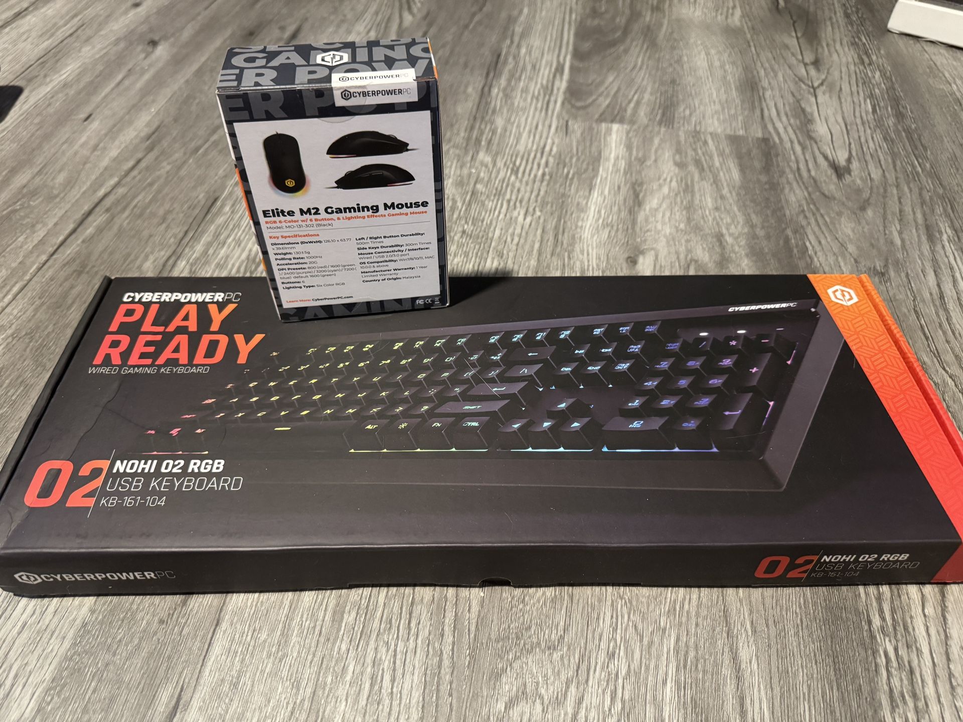 Cyber power PC Keyboard & Mouse