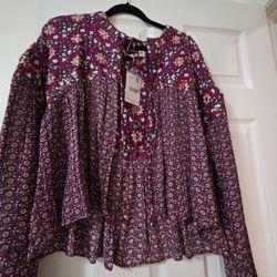 Free people blouse 