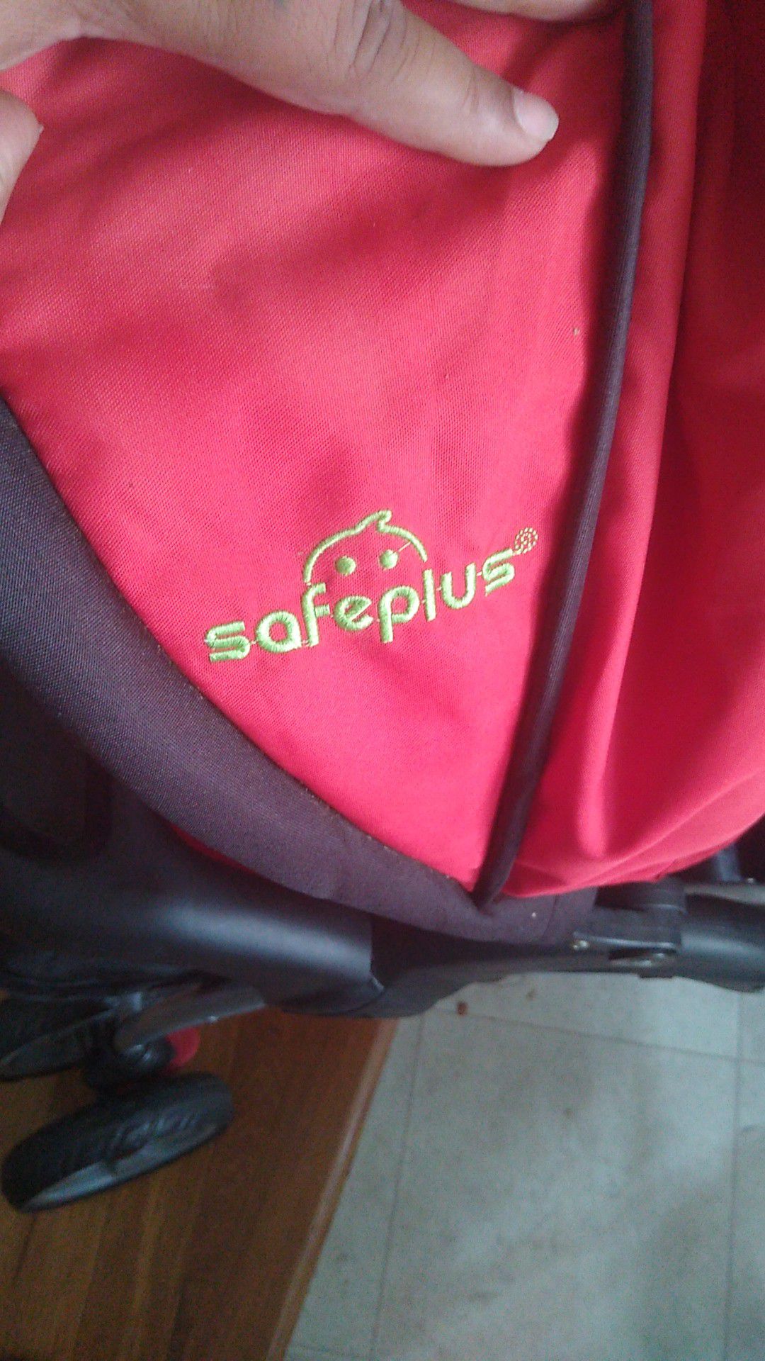 Safeplus double seated stroller