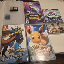 Pokemon Nintendo Switch Games 