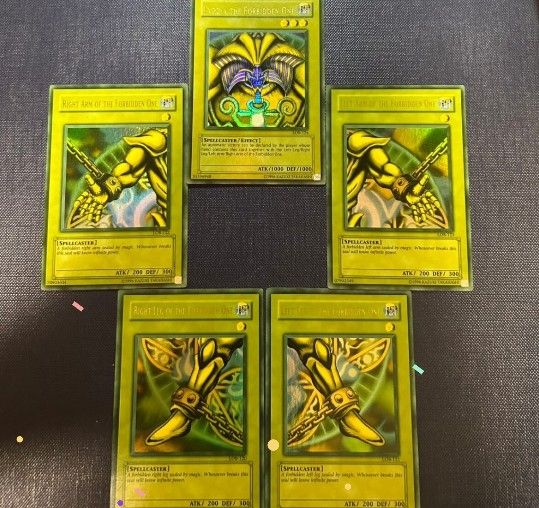 Yu-Gi-Oh Exodia Max Faded READ DESCRIPTION