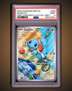 Squirtle psa 9 Pokemon