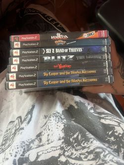 PS2 game lot