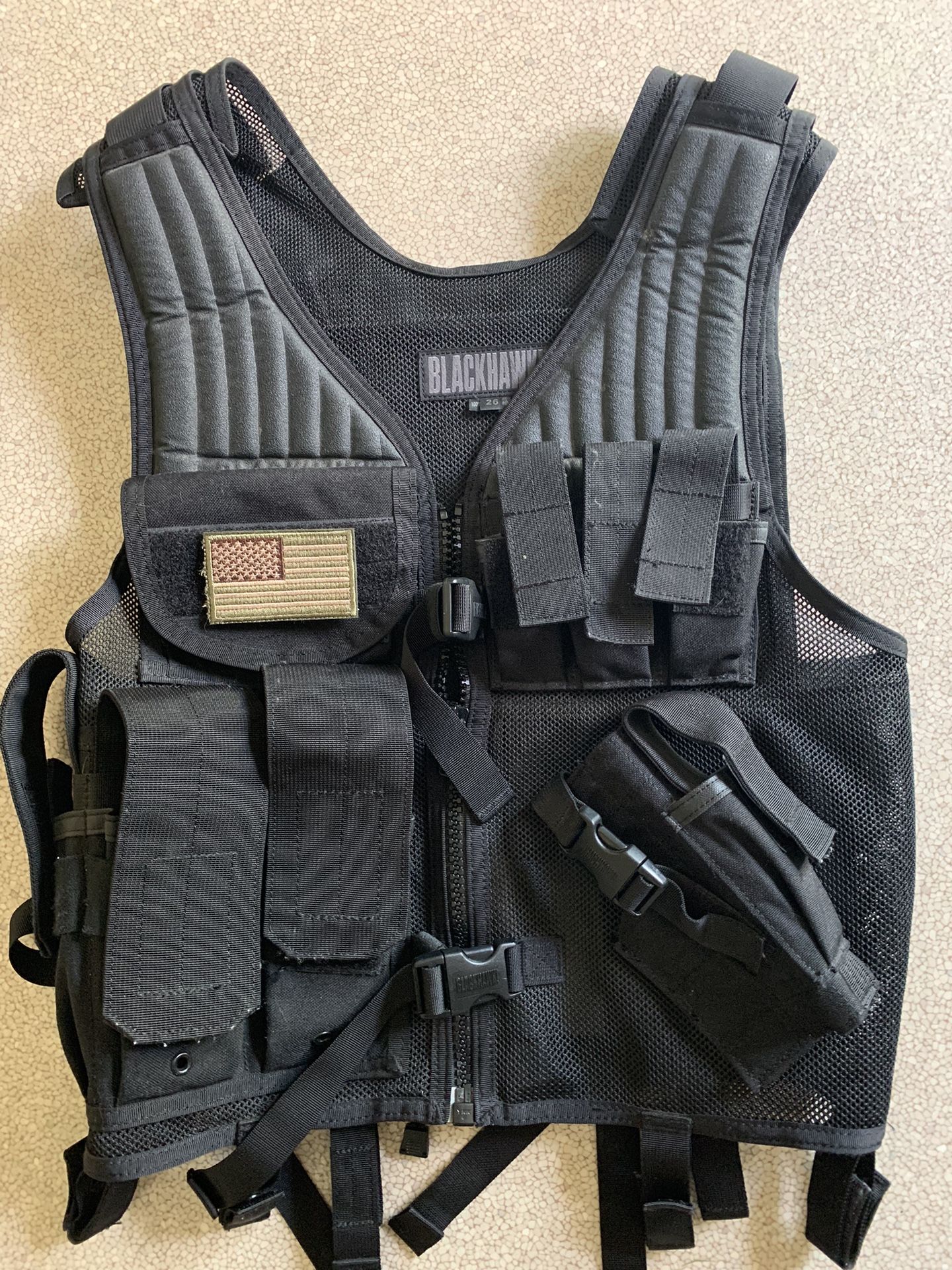 Tactical Vest Protector Shell Nylon One Size