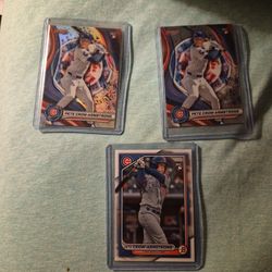 Pete-Crow Armstrong 3rc cards