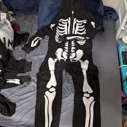 Skeleton Onesie Size XLarge 