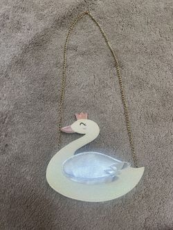 Girls Swan Purse 