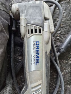Dremel Multimax MM45 Corded Multi Tool w/ bag, manual