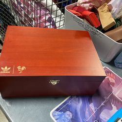Adidas Wooden Shoe Box 