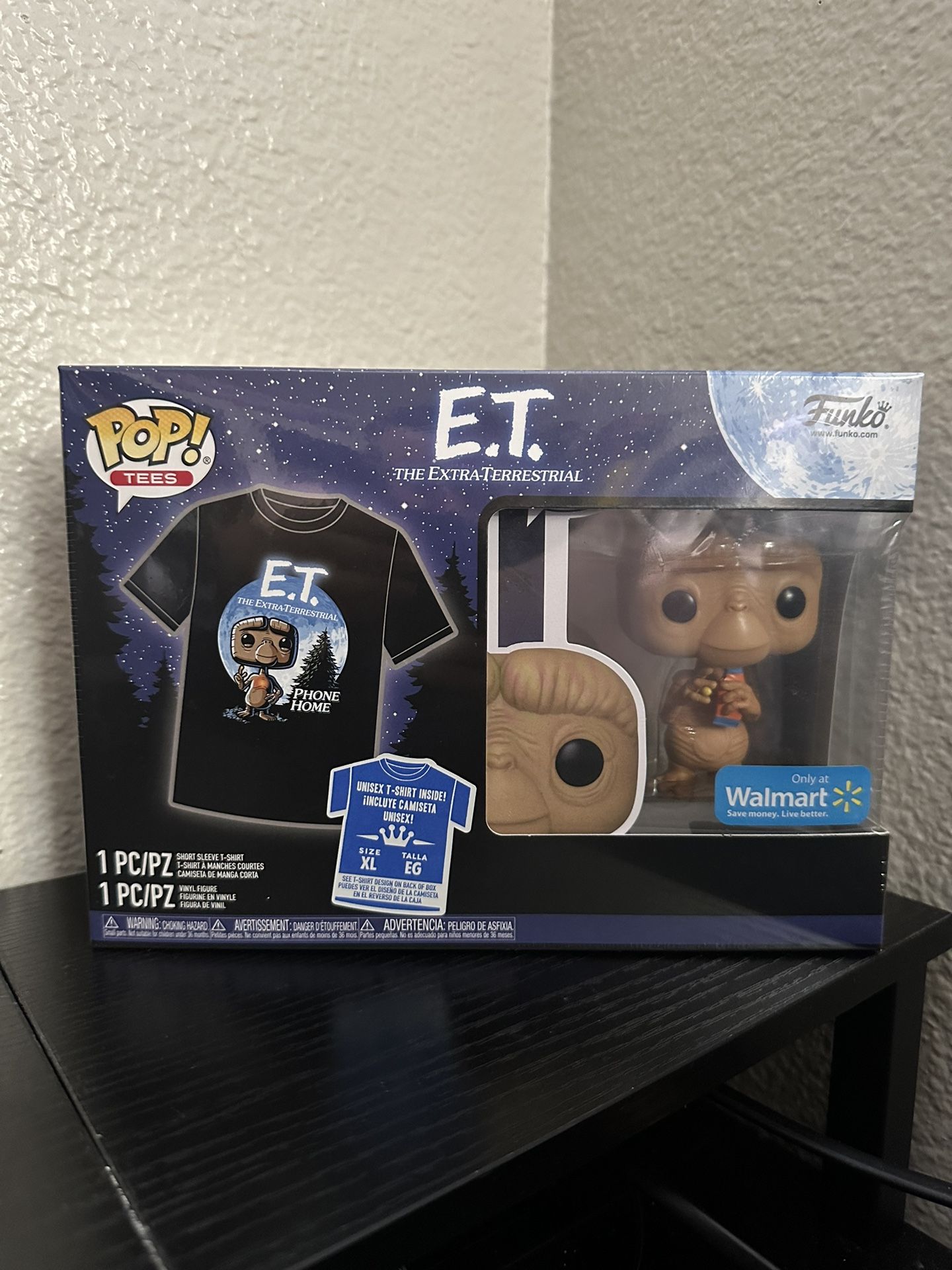 E.T Funko With T-Shirt