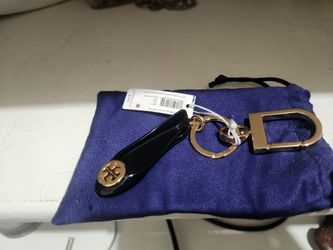 Tory Burch flat key chain