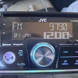 STEREO JVC CD AUX USB BLUETOOTH GOOD CONDICIÓN ABLO ESPAÑOL 