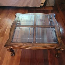 Glass Top Coffee Table