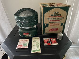 Coleman 511A700 Catalytic Heater 1968 NOS NM Factory w/original box