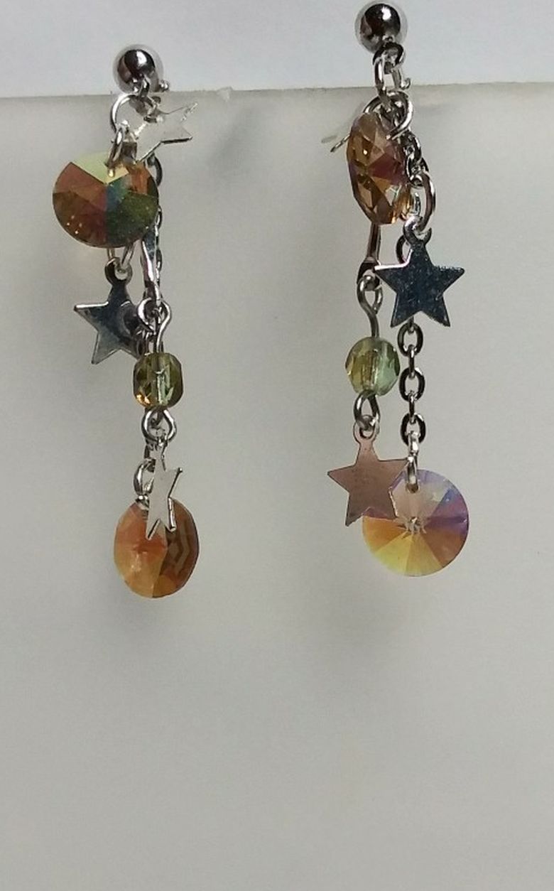 Handmade Post Dangle Earrings