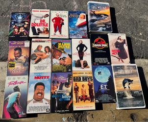 Miscellaneous VHS Movies Lot