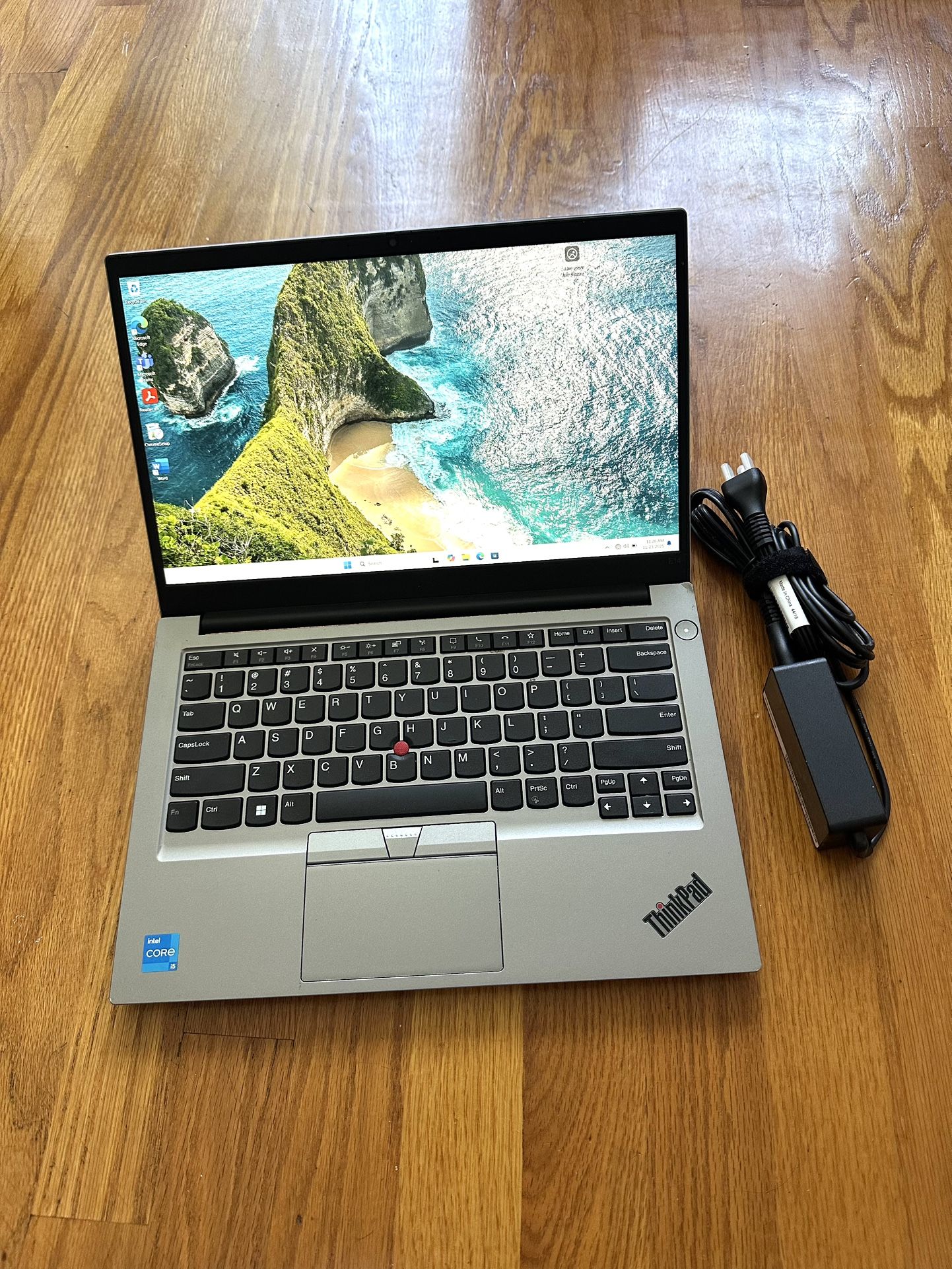 14 inches Lenovo ThinkPad E14 G4 Laptop Win11 Pro i5 1235U 10-Cores @1.3Ghz SSD 256Gb RAM 16Gb Microsoft Office 2021 - Product 2022 2023