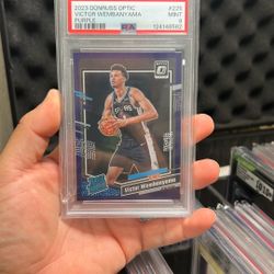 Victor Wembanyama, 2023 Don Russ Optic PSA 9
