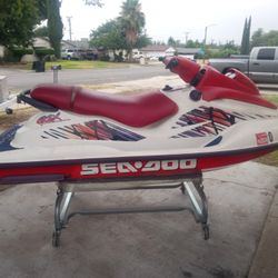 97 SEADOO GSX JET SKI RUNNING LOW HOURS NEW PROGRAMMED KEY REBUILT DUAL CARBS READY TO RIDE NO CART TITLE IN HAND